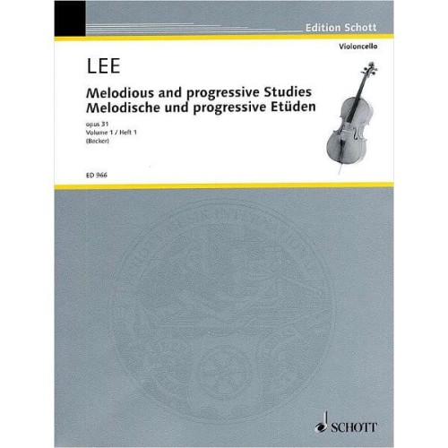 Etiudy melodyczne na wiolonczelę op. 31 cz. 1 (1-22) - Sebastian Lee