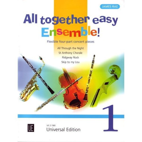 James Rae - All together easy ensemble 1 - utwory na kwartet o zmiennym składzie