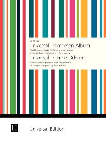 Universal Trumpet Album - nuty na trąbkę i fortepian - Peter Kolman