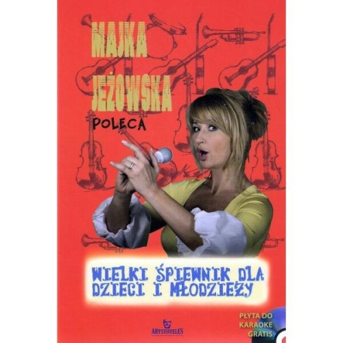 Wielki śpiewnik dla dzieci i młodzieży (+ płyta CD) - Wojciech Wojakowski