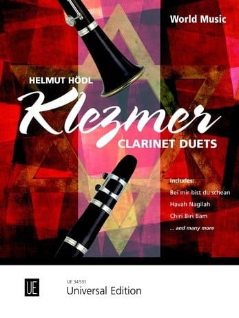 Klezmer Clarinet Duets - Helmut Hodl - duety klarnetowe