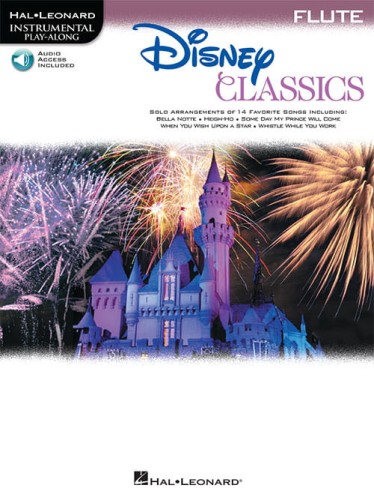 Disney Classics: Flute (+ audio online) - nuty na flet poprzeczny do piosenek Disney'a