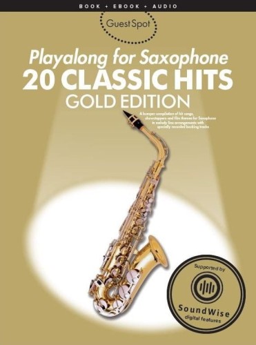 Guest Spot: 20 Classic Hits - Playalong For Saxophone - Jack Long, Paul Honey - nuty na saksofon altowy (+ audio online)