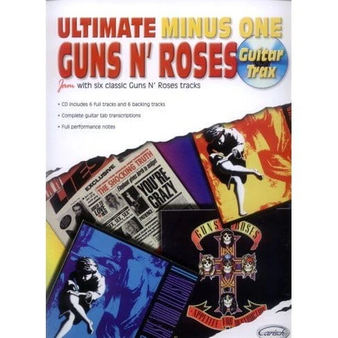 Ultimate Minus One - Guns N' Roses - nuty na gitarę elektryczną (+ płyta CD)