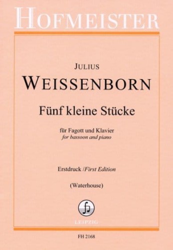 Julius Weissenborn: 5 krótkich utworów na fagot z fortepianem
