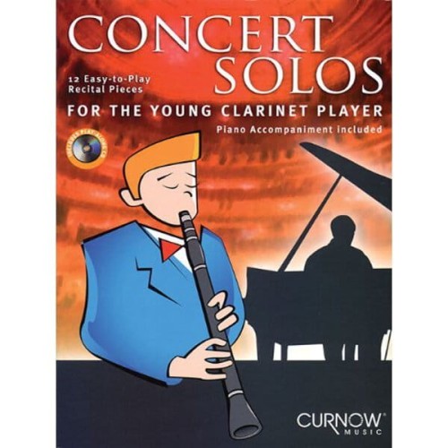 Concert Solos For The Young Clarinet Player (+ płyta CD) - 12 utworów koncertowych na klarnet