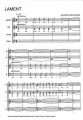 Lament - nuty na chór mieszany a cappella - partytura studyjna - Wojciech Kilar