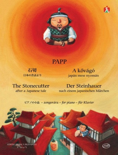 Lajos Papp: The Stonecutter for Piano after a Japanese tale - nuty na fortepian dla początkujących