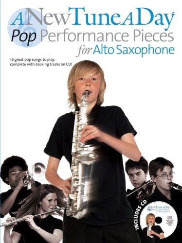 A New Tune A Day: Pop Performance Pieces for Alto Saxophone (+ płyta CD) - Tom Farncombe - nuty na saksofon altowy