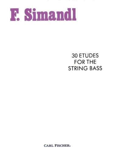 Franz Simandl: 30 Etudes for the String Bass - ćwiczenia na kontrabas