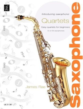 James Rae: Introducing Saxophone Quartets - łatwe kwartety saksofonowe dla początkujących