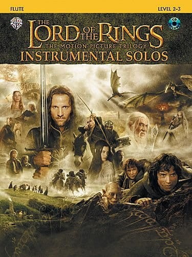 The Lord Of The Rings Instrumental Solos: Flute (+ płyta CD) - muzyka z filmu Władca Pierścieni na flet poprzeczny - Howard Shore