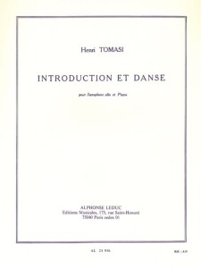 Henri Tomasi: Introduction et Danse - nuty na saksofon altowy i fortepian
