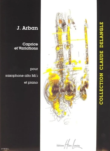 Joseph Arban: Caprice et Variations - nuty na saksofon altowy i fortepian