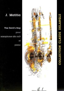 Jean Matitia: The Devil's Rag - nuty na saksofon altowy i fortepian