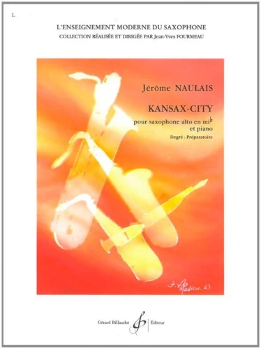 Jerome Naulais: Kansax-City - nuty na saksofon altowy i fortepian
