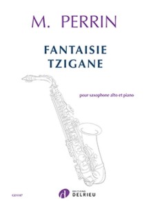 Marcel Perrin: Fantaisie tzigane - nuty na saksofon altowy i fortepian