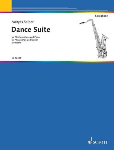 Matyas Seiber: Dance Suite - nuty na saksofon altowy i fortepian
