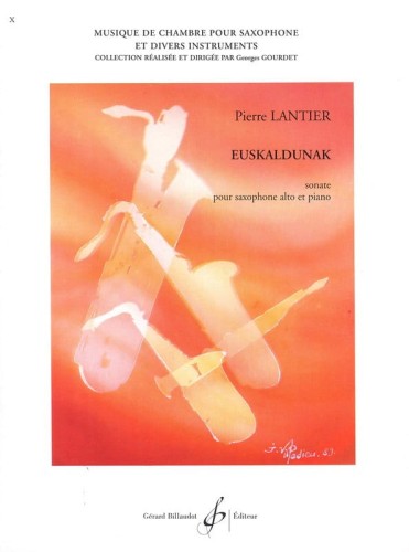 Pierre Lantier: Euskaldunak Sonate - nuty na saksofon altowy i fortepian