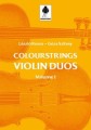 Colourstrings Violin duos 1 - Laszlo Rossa, Geza Szilvay - nuty na duet skrzypcowy