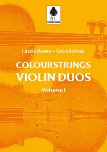 Colourstrings Violin duos 1 - Laszlo Rossa, Geza Szilvay - nuty na duet skrzypcowy