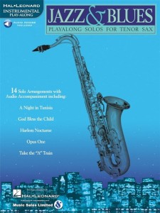 Jazz & Blues: Tenor Sax - 14 standardów - nuty na saksofon tenorowy (+ audio online)