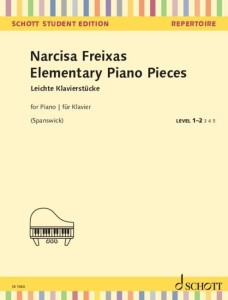 Narcisa Freixas: Elementary Piano Pieces - Melanie Spanswick - łatwe utwory fortepianowe - nuty na fortepian