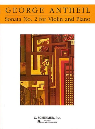 George Antheil: Sonata No. 2 for Violin and Piano - II sonata skrzycowa - nuty na skrzypce i fortepian