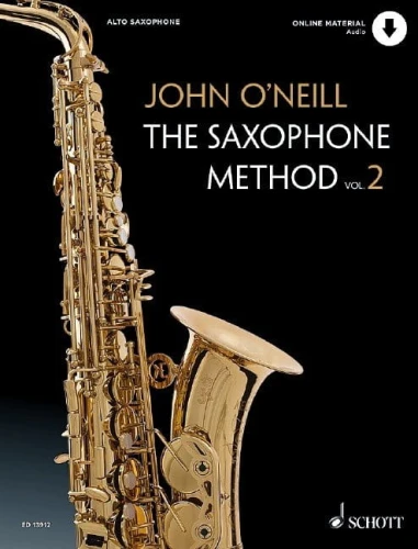 John O'Neill: The Saxophone Method 2 (+ audio online) - szkoła gry na saksofon altowy