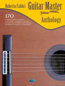 Guitar Master Anthology - Roberto Fabbri - 170 klasycznych utworów i ćwiczeń - nuty na gitarę klasyczną