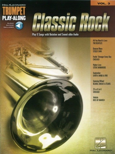 Classic Rock - Trumpet Play-Along Volume 3 - nuty na trąbkę (+ audio online)