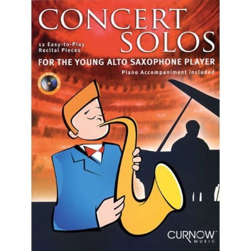 Concert Solos For The Young Alto Saxophone Player (+ płyta CD) - 12 utworów koncertowych na saksofon altowy