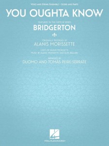 Alanis Morissette: You Oughta Know from Bridgerton Netflix series for String Quartet - Duomo - piosenka z serialu Bridgertonowie - nuty na kwartet smyczkowy