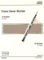 Franz Xaver Richter: 10 Etuden fur Oboe - dziesięć etiud - nuty na obój