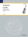 Marin Marais: La Folia d-moll for Violoncello and Piano - Maurice Gendron - temat i wariacje - nuty na wiolonczelę i fortepian