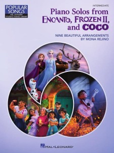 Popular Songs: Piano Solos from Encanto, Frozen 2 and Coco - Mona Rejino - 9 pięknych aranżacji - nuty na fortepian