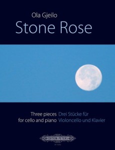 Ola Gjeilo: Stone Rose - three pieces for cello and piano - 3 utwory - nuty na wiolonczelę z fortepianem
