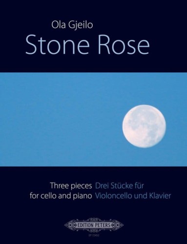 Ola Gjeilo: Stone Rose - three pieces for cello and piano - 3 utwory - nuty na wiolonczelę z fortepianem