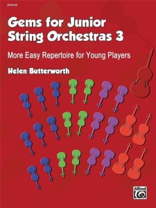 Gems for Junior String Orchestras 3 - Helen Butterworth - nuty na szkolną orkiestrę smyczkową