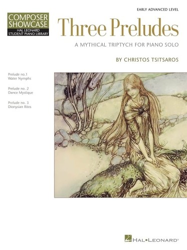 Composer Showcase: Christos Tsitsaros - Three Preludes - nuty na fortepian