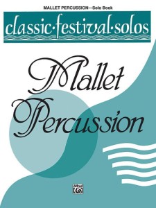 Classic Festival Solos: Mallet Percussion Volume 1 - Solo Book - nuty na ksylofon, wibrafon, marimbę lub dzwonki