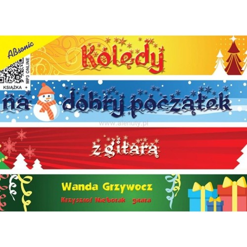 Kolędy na dobry początek z gitarą (+ mp3 online) - Wanda Grzywocz - kolędy na gitarę