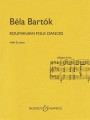 Béla Bartók: Roumanian Folk Dances for Violin and Piano - nuty na skrzypce i fortepian