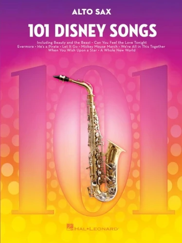 101 Disney Songs: Alto Sax - nuty na saksofon altowy