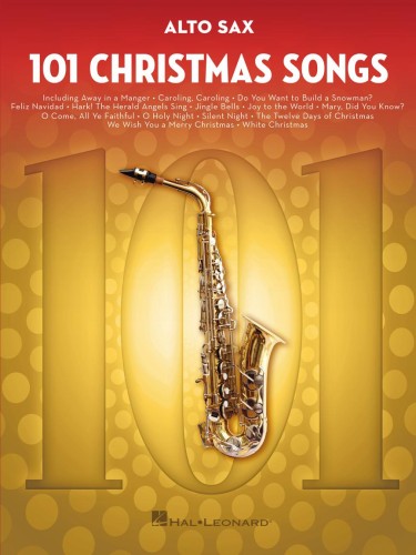101 Christmas Songs: Alto Sax - kolędy i piosenki świąteczne - nuty na saksofon altowy