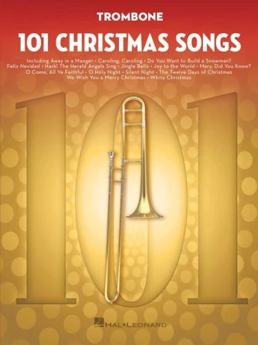 101 Christmas Songs: Trombone - kolędy i piosenki świąteczne - nuty na puzon