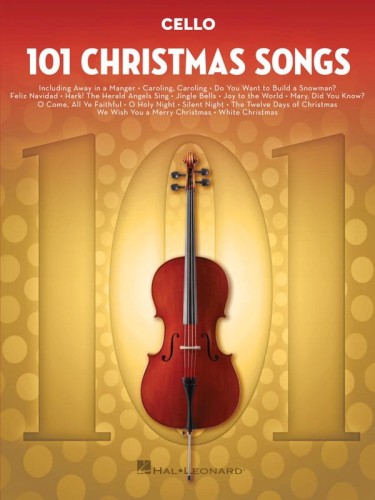 101 Christmas Songs: Cello - kolędy i piosenki świąteczne - nuty na wiolonczelę