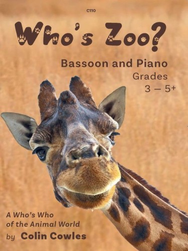 Colin Cowles: Who's Zoo? for Bassoon and Piano - nuty na fagot i fortepian