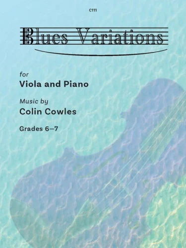 Colin Cowles: Blues Variations for Viola and Piano - nuty na altówkę z fortepianem