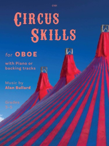 Alan Bullard: Circus Skills for Oboe and Piano (+ audio online) - nuty na obój i fortepian